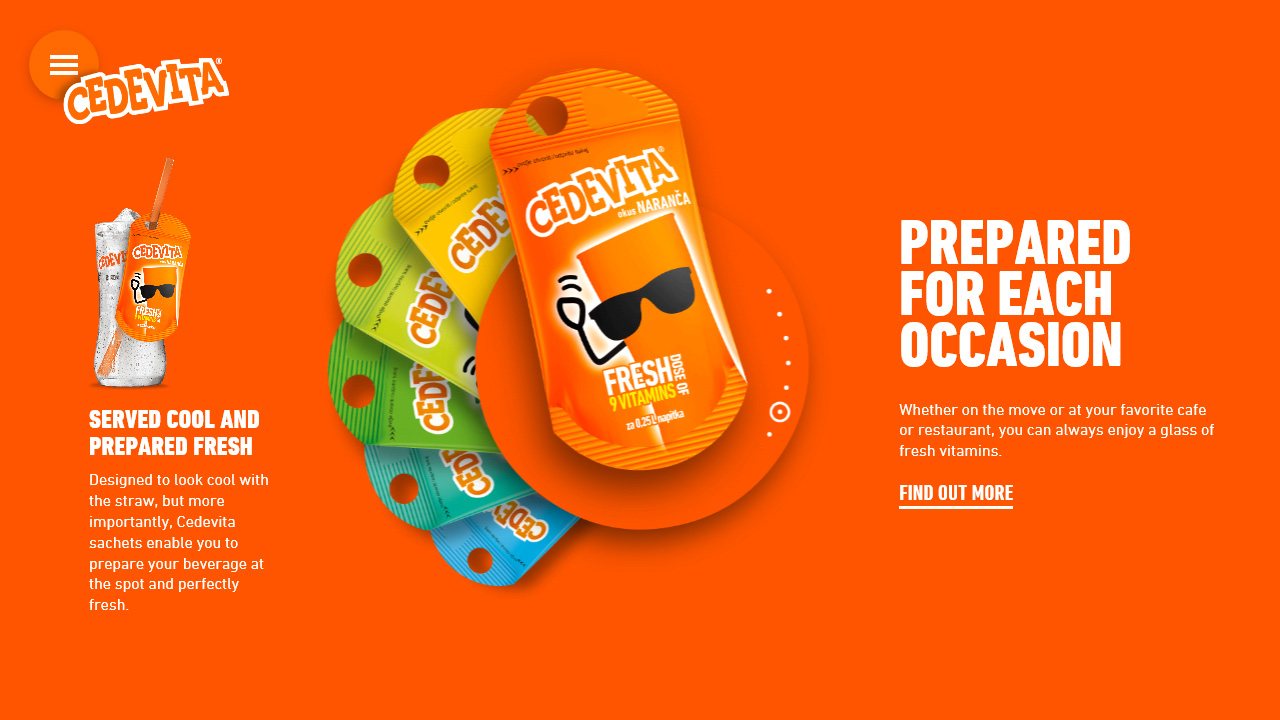 Cedevita International horeca