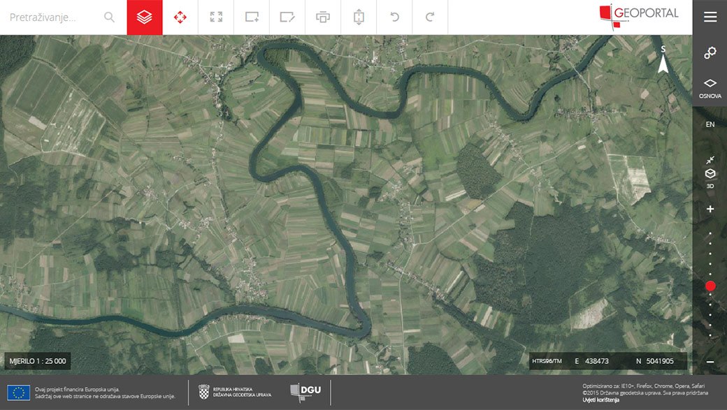 Geoportal app design