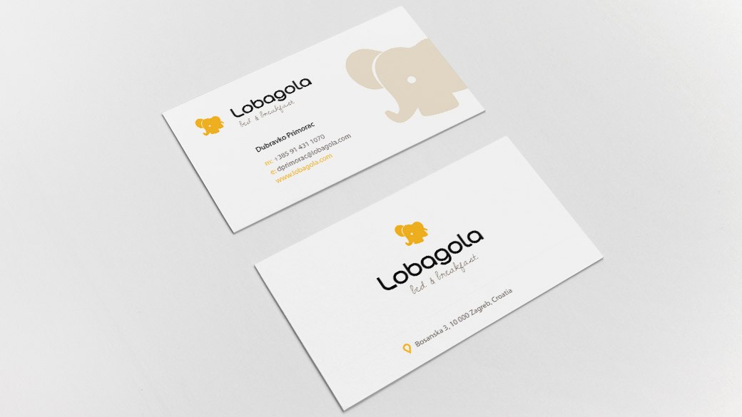 Lobagola business card