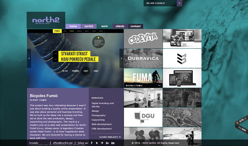 Old north2 website project detail