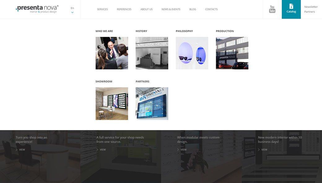 Presenta Nova design